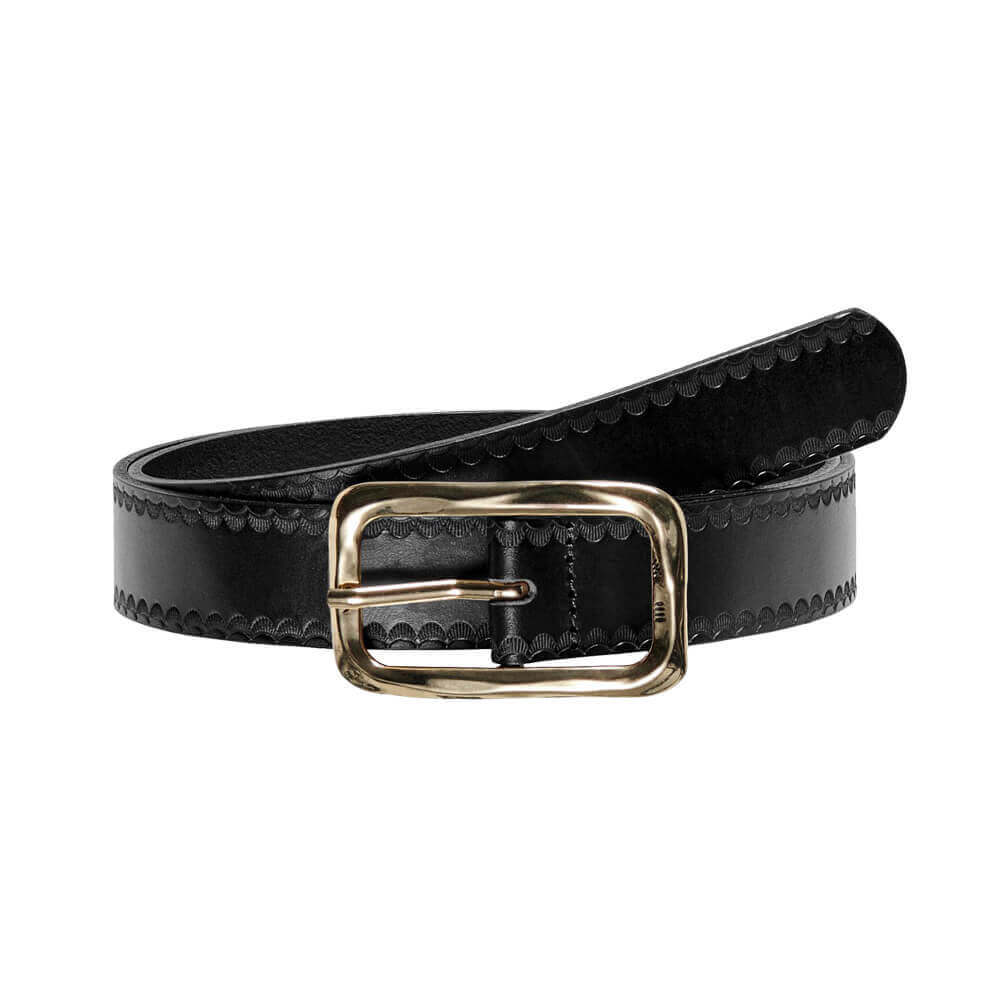 Only Kemma Black Leather Belt